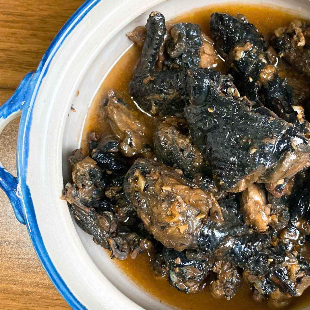 Braised Black Chicken